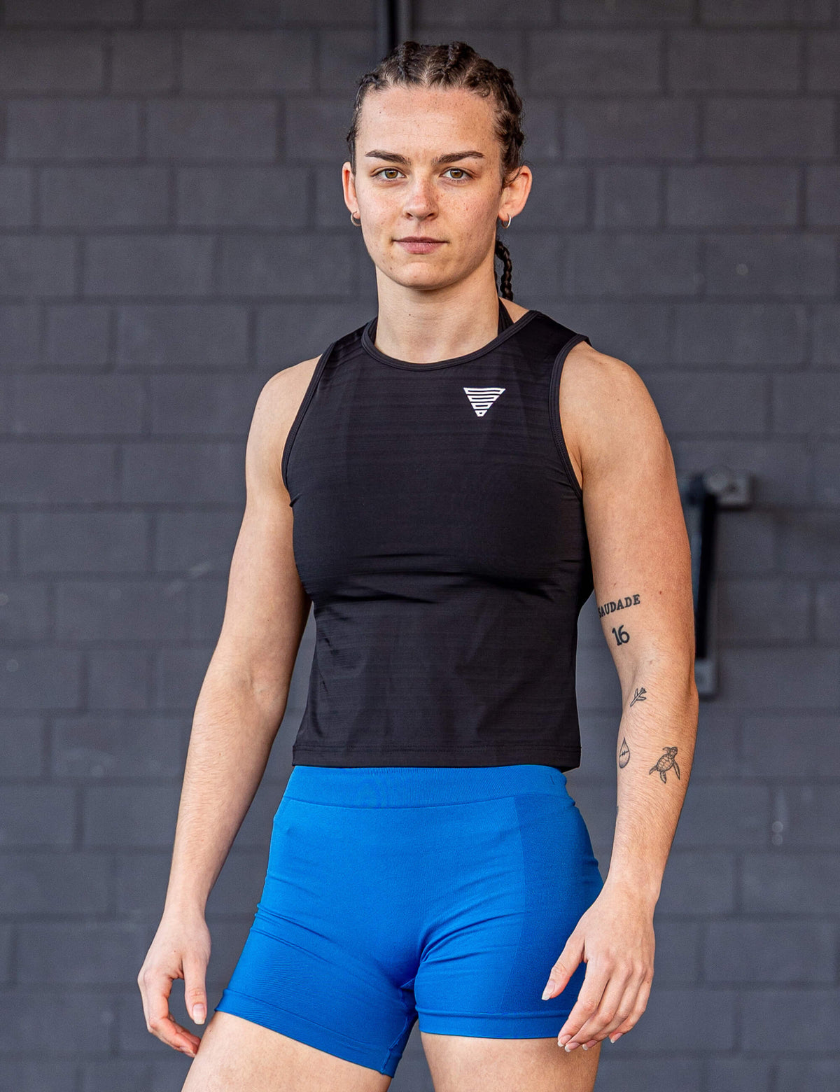 GORNATION athlete wearing the GORNATION active tank top