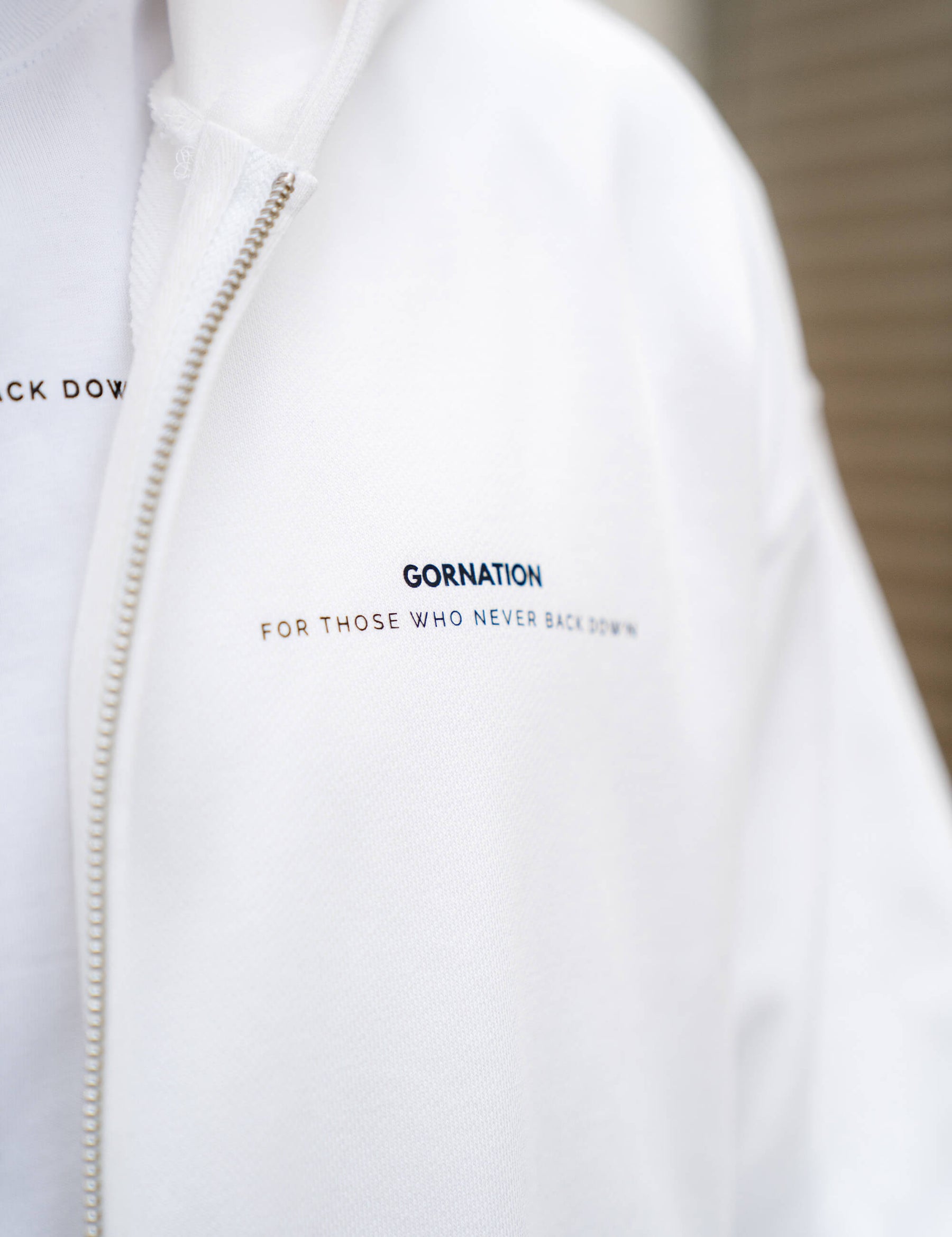 Felpa Oversize con Cerniera Anime Control