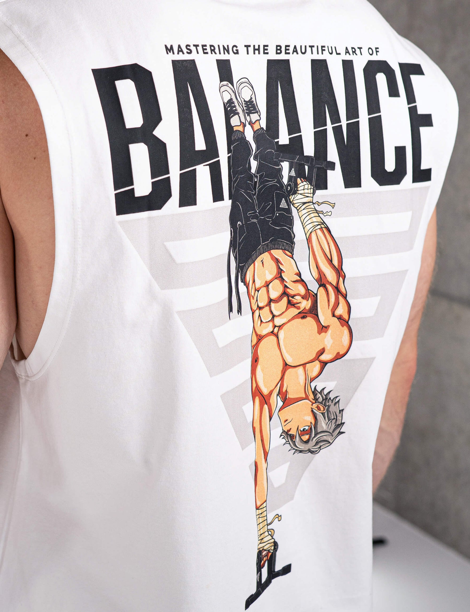 Anime Oversized Tank Top Balance Herren | GORNATION