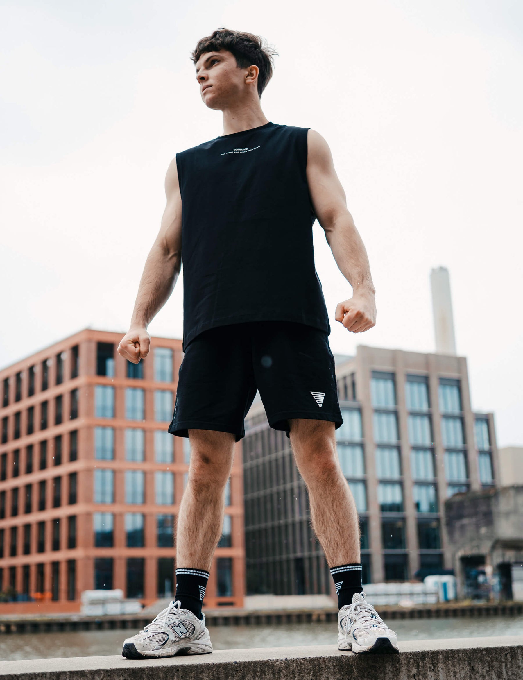 Anime Oversized Tank Top Balance Herren | GORNATION