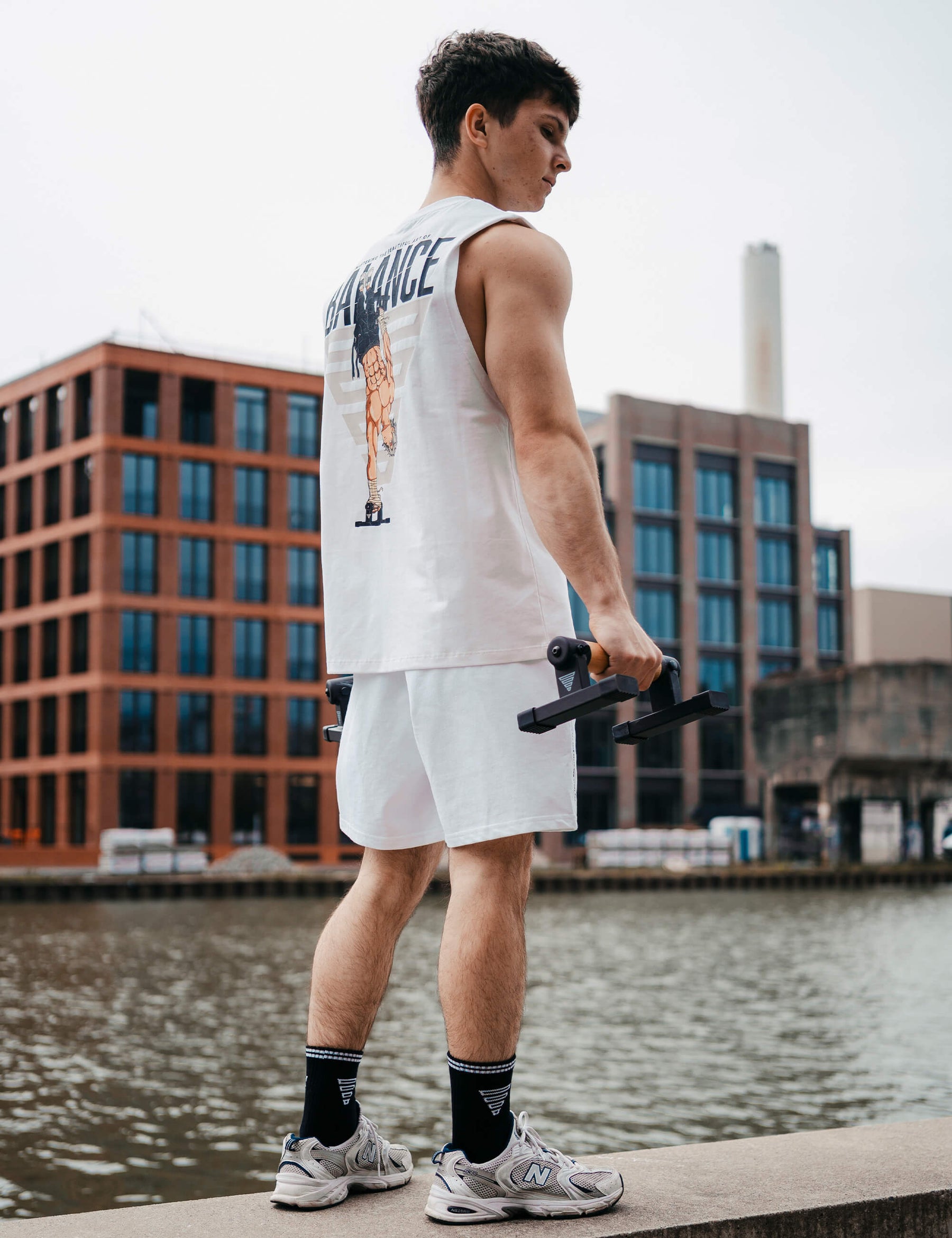 Anime Oversized Tank Top Balance Herren | GORNATION