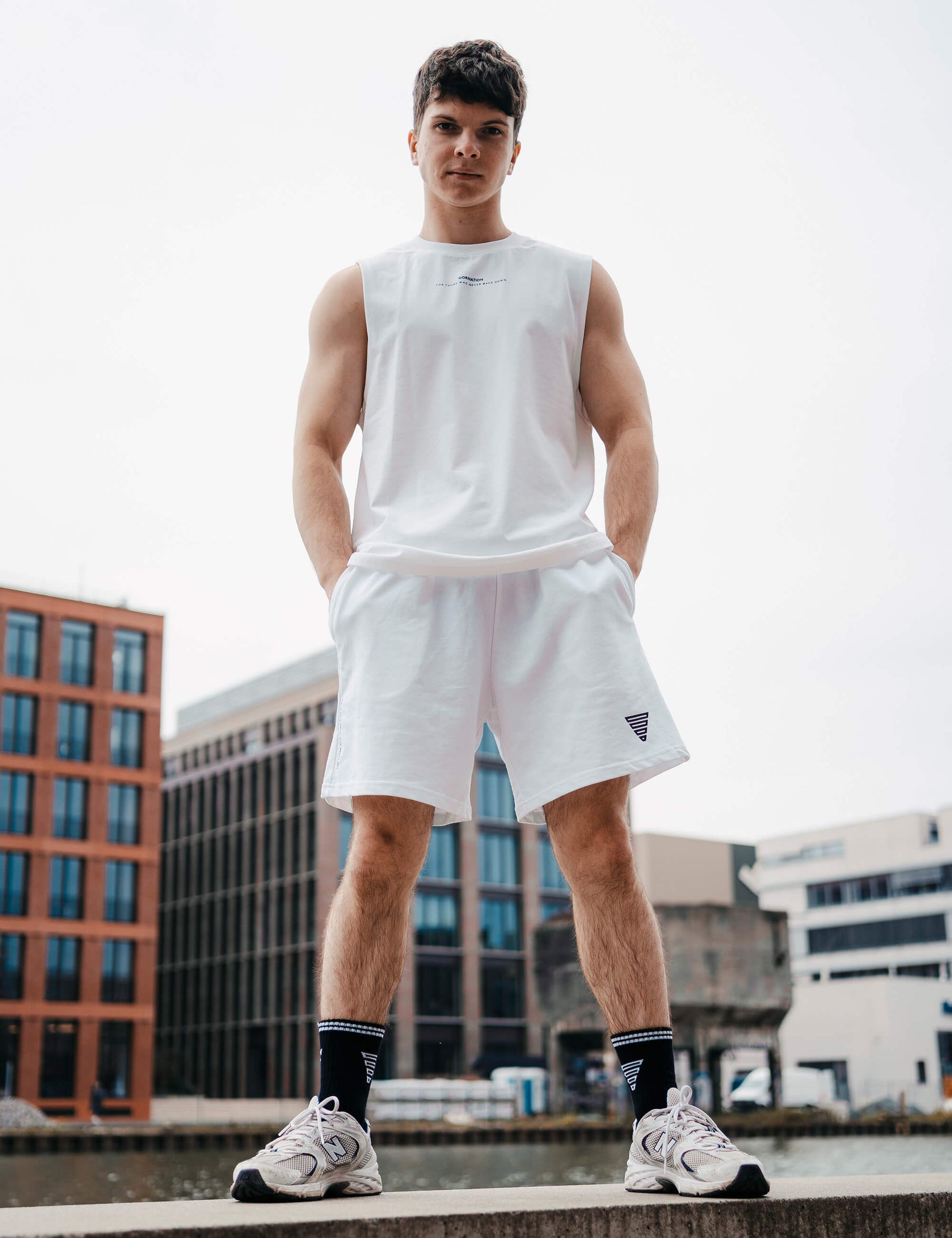 Anime Oversized Tank Top Balance Herren | GORNATION