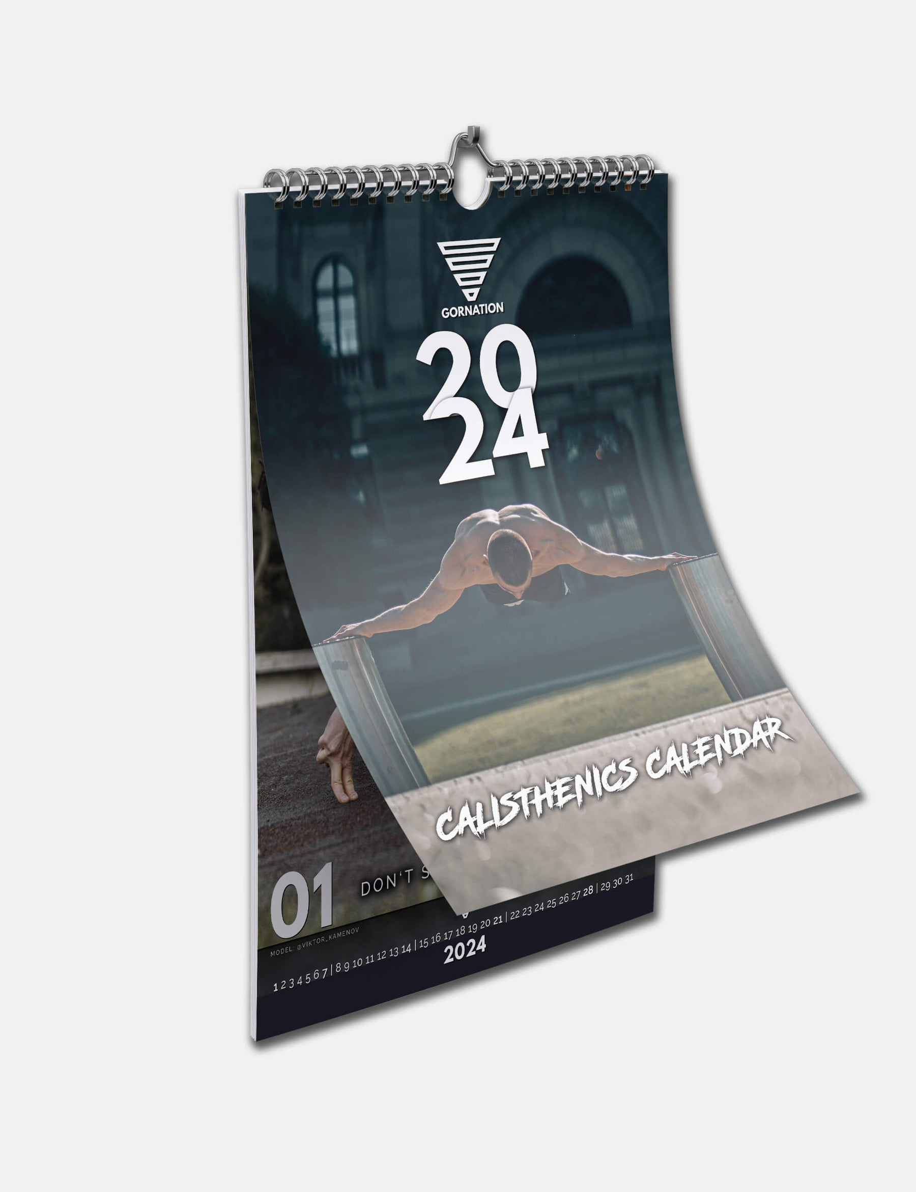 Calisthenics Community Wandkalender 2024