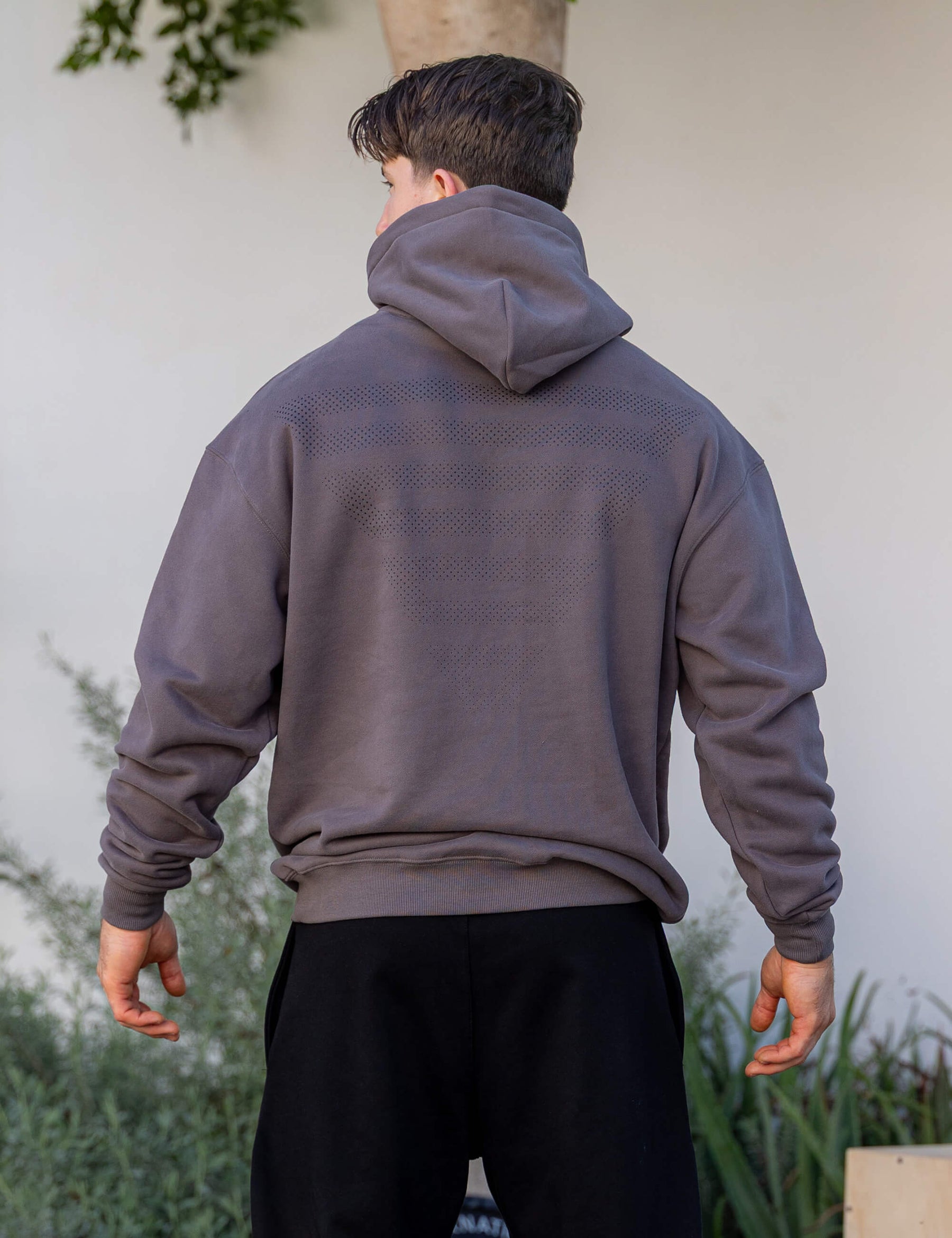 Felpa Oversized con Cappuccio Essential