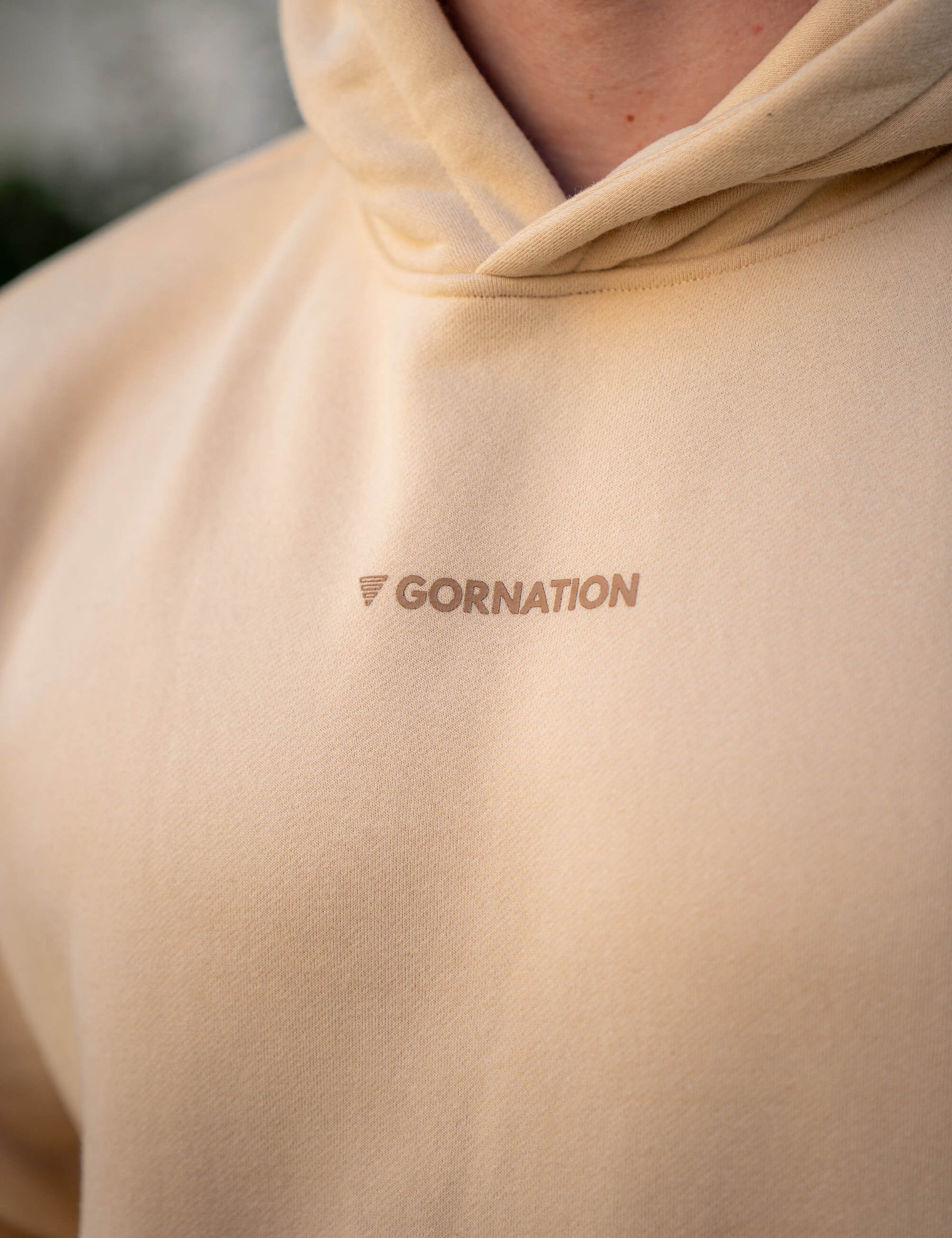 Felpa Oversized con Cappuccio Essential