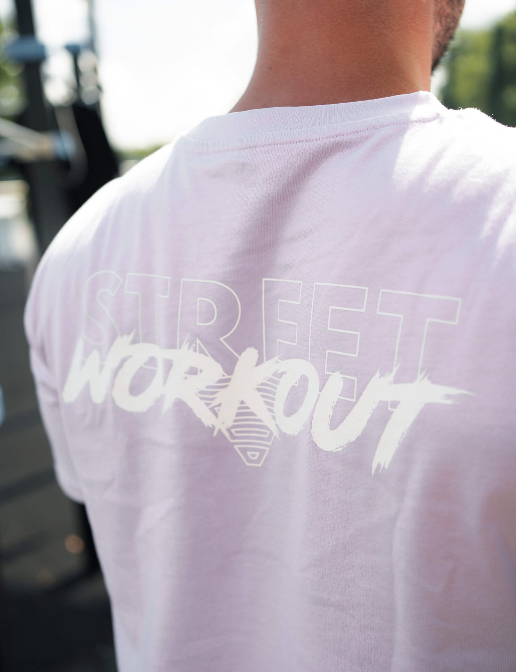 T-Shirt Street Workout Oversized Homme