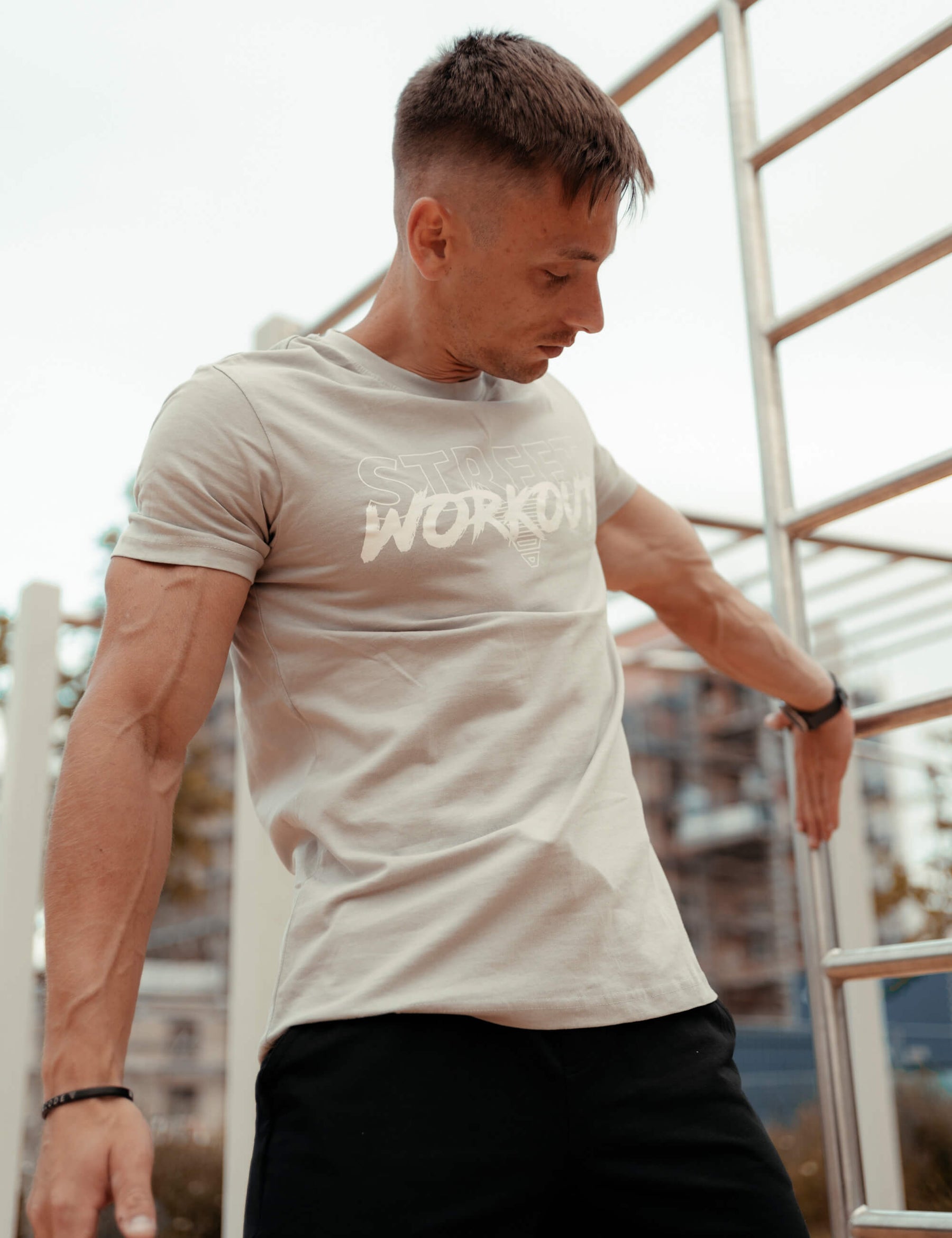 Street Workout Shirt Herren