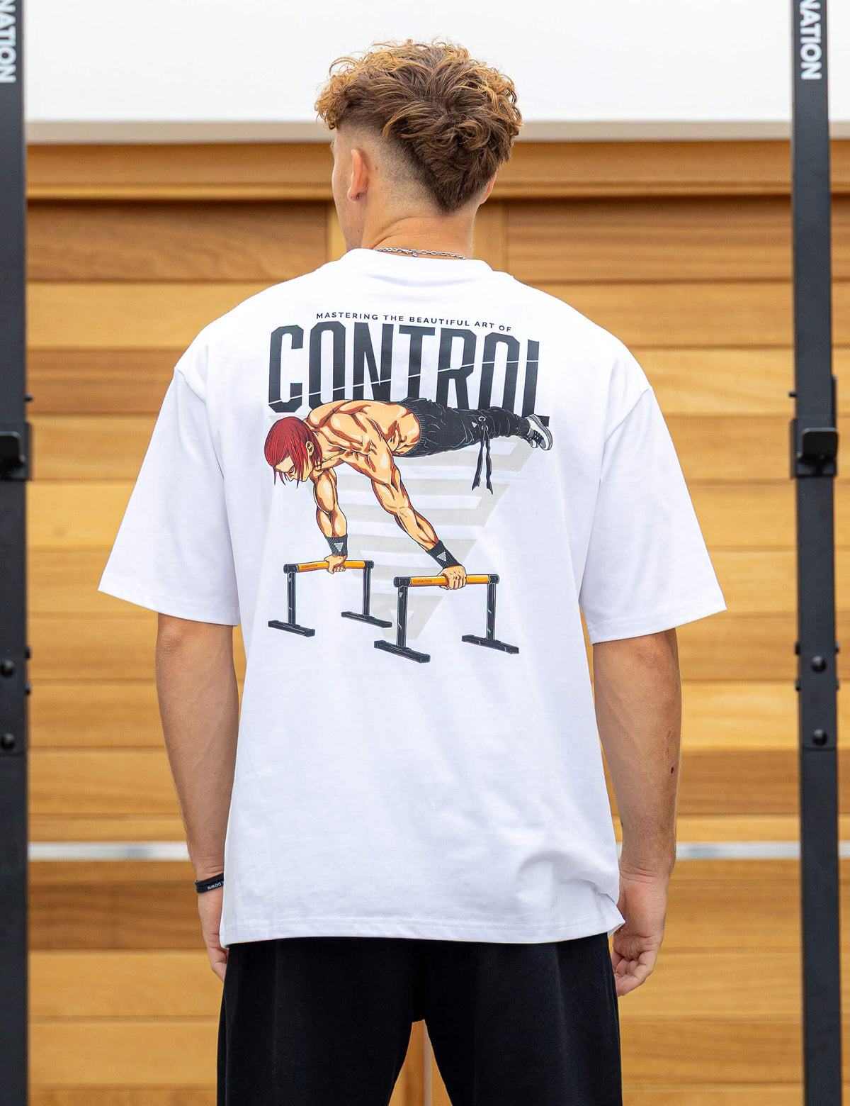 T-shirt Oversize Anime Control