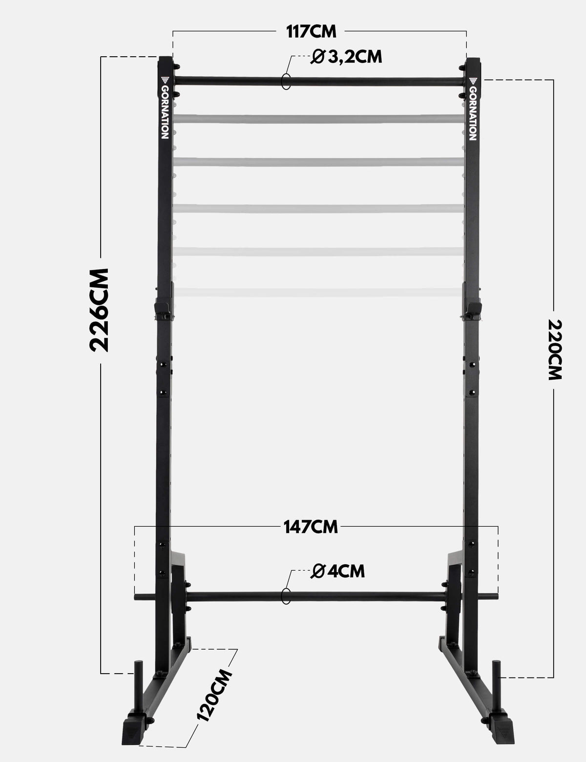 Premium Pull Up Station