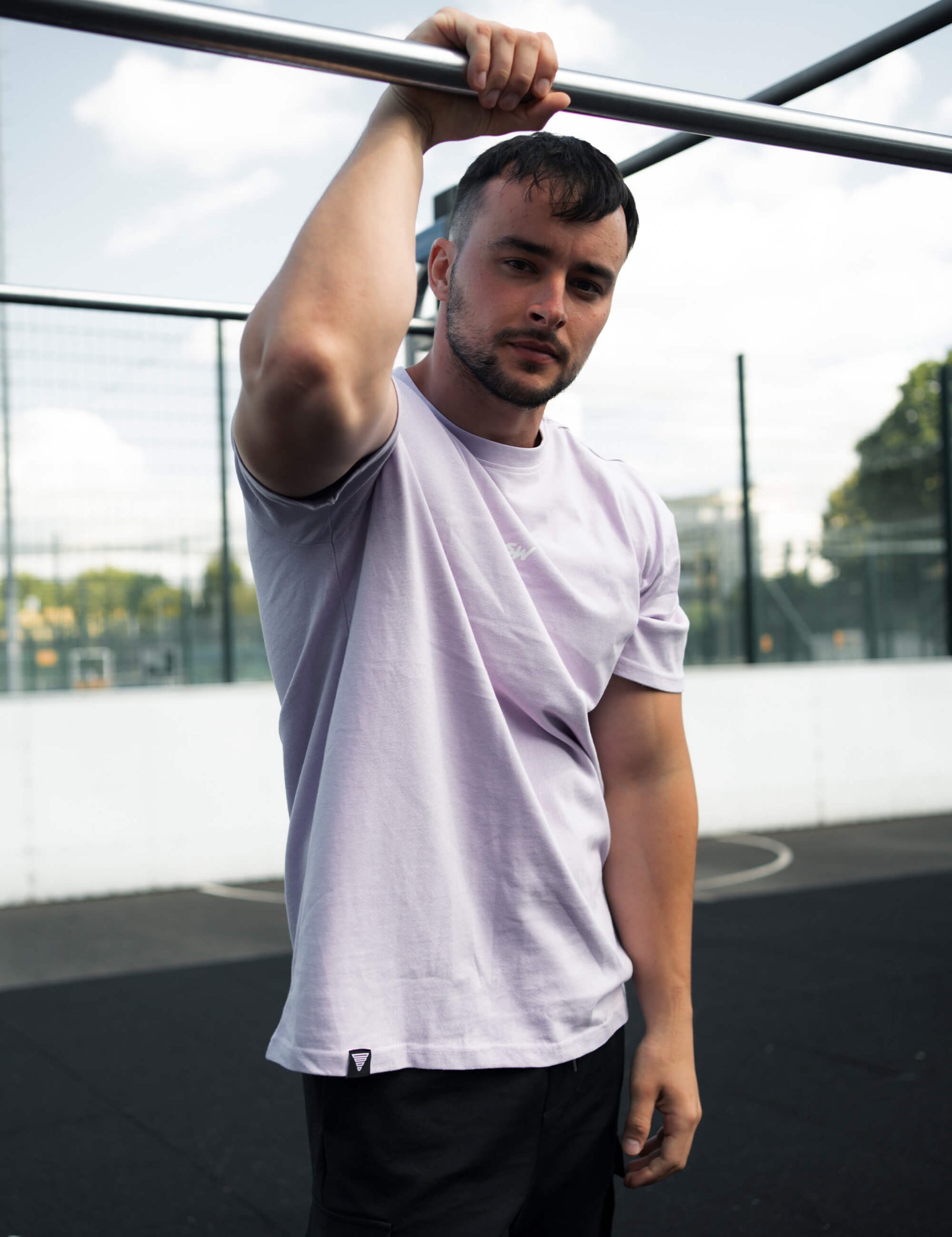 T-Shirt Street Workout Oversized Homme