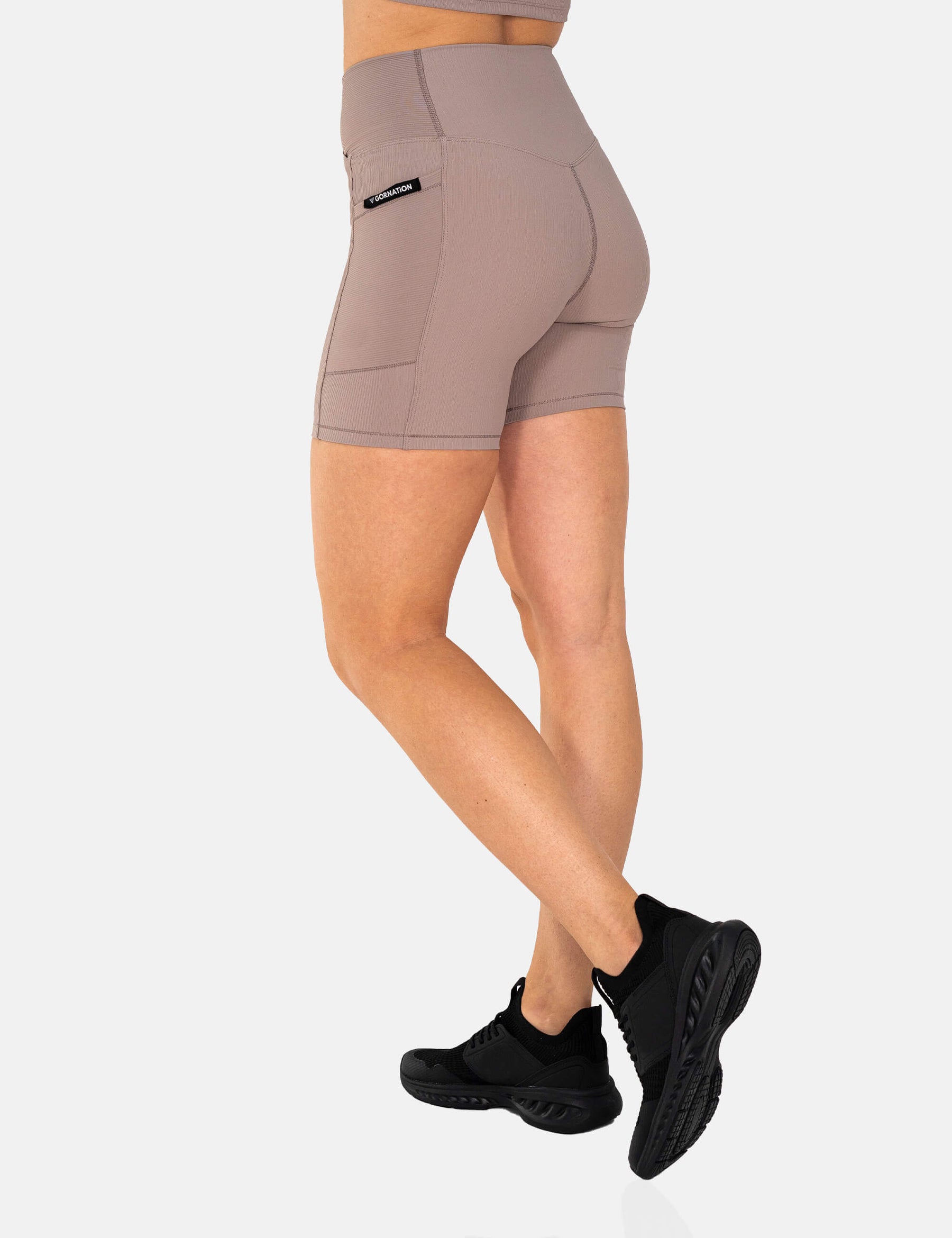 Rib Shorts Damen