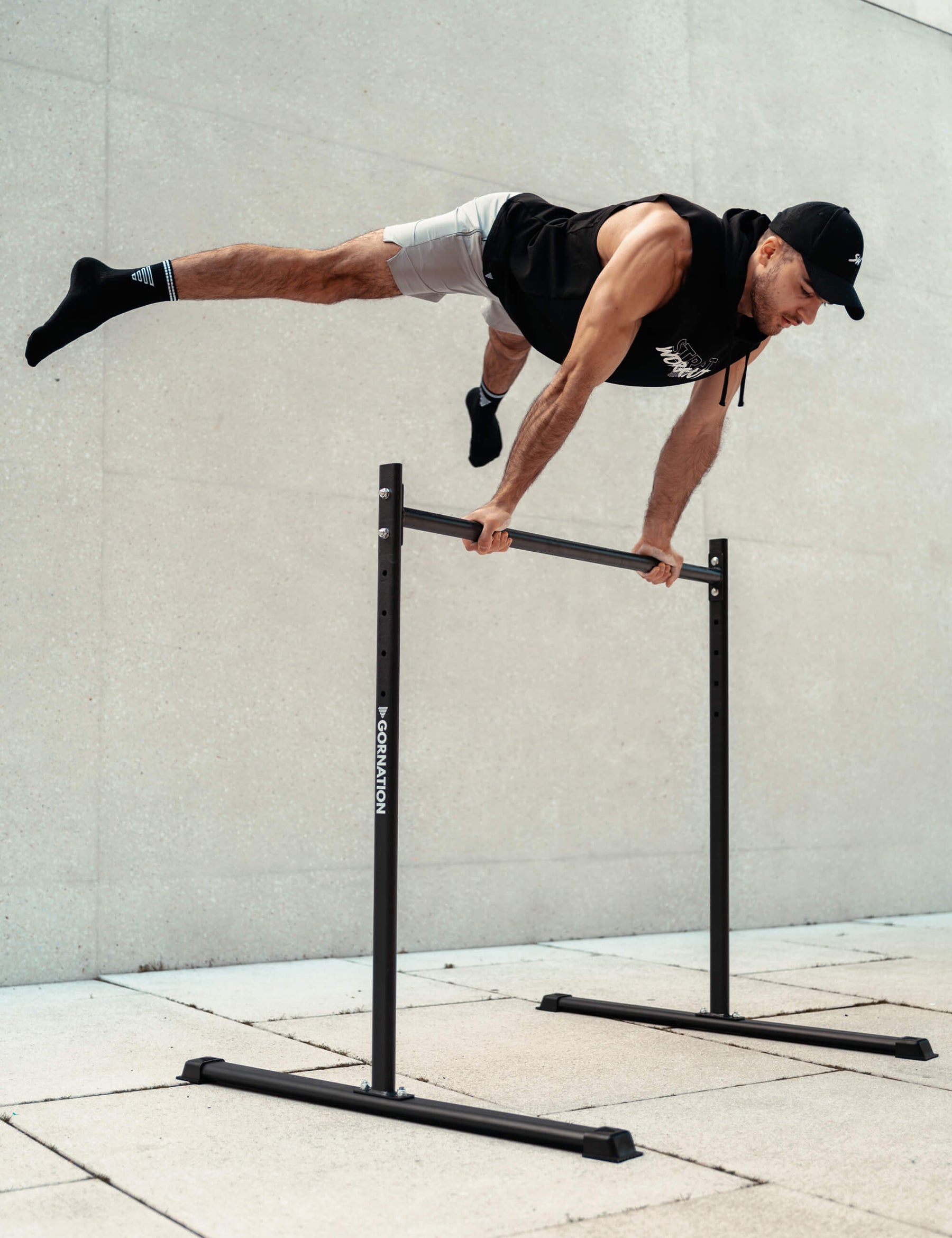 Felpa Senza Maniche Street Workout Uomo