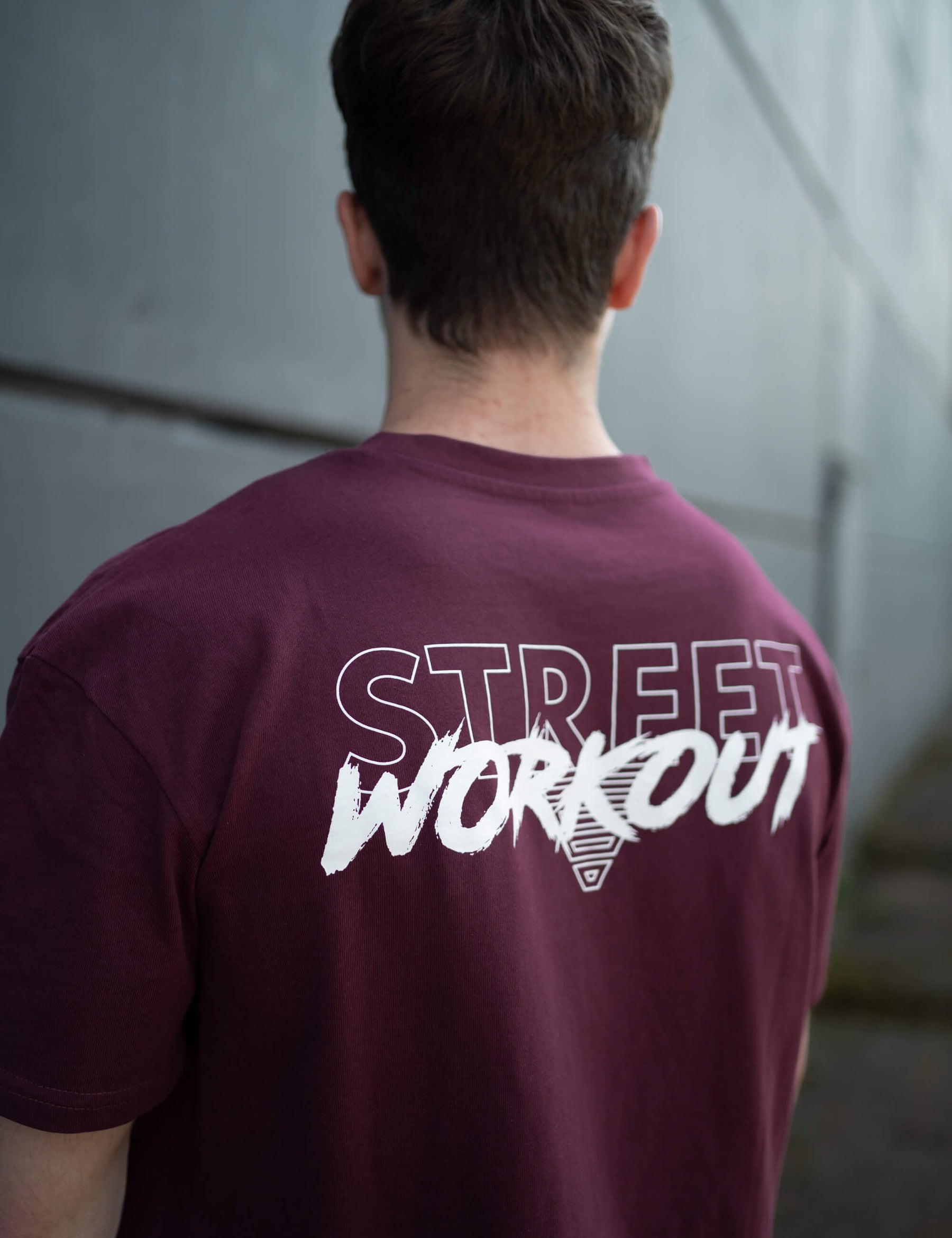 T-Shirt Street Workout Oversized Homme