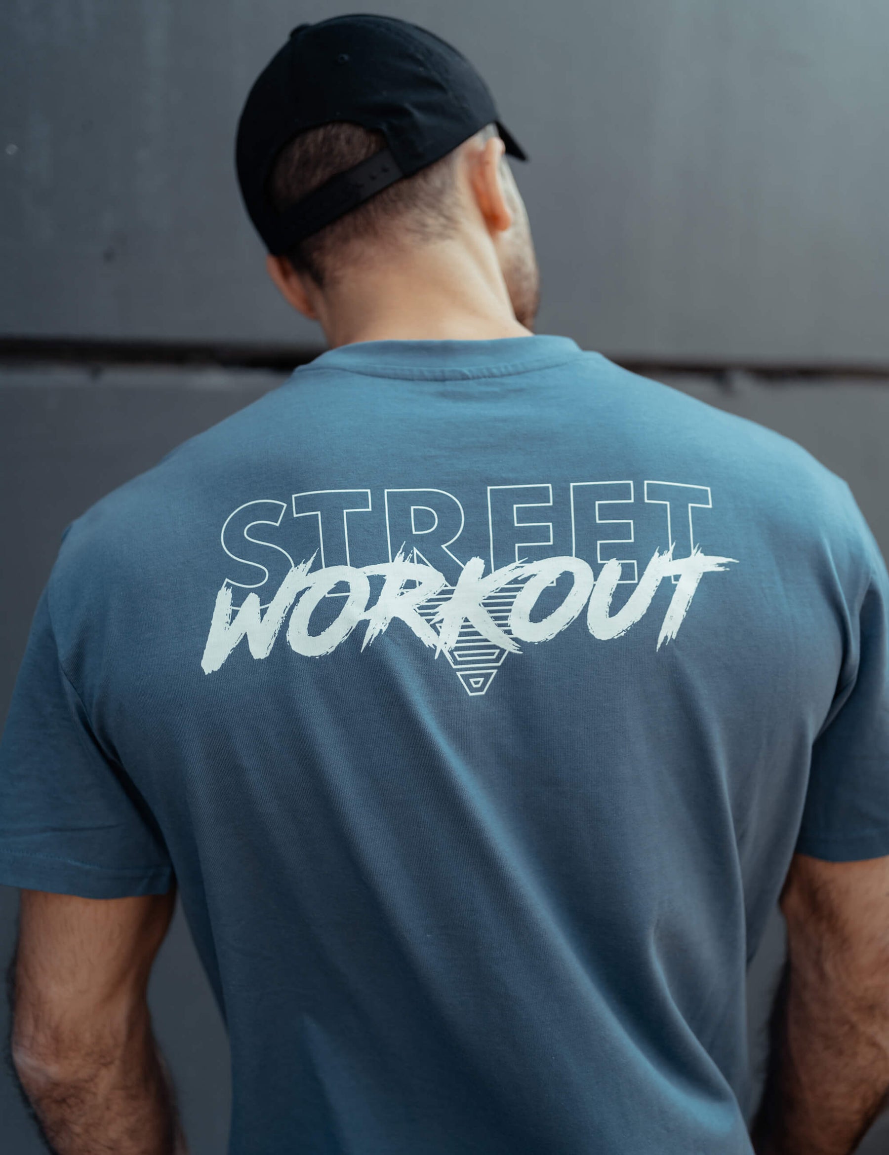 T-Shirt Street Workout Oversized Homme
