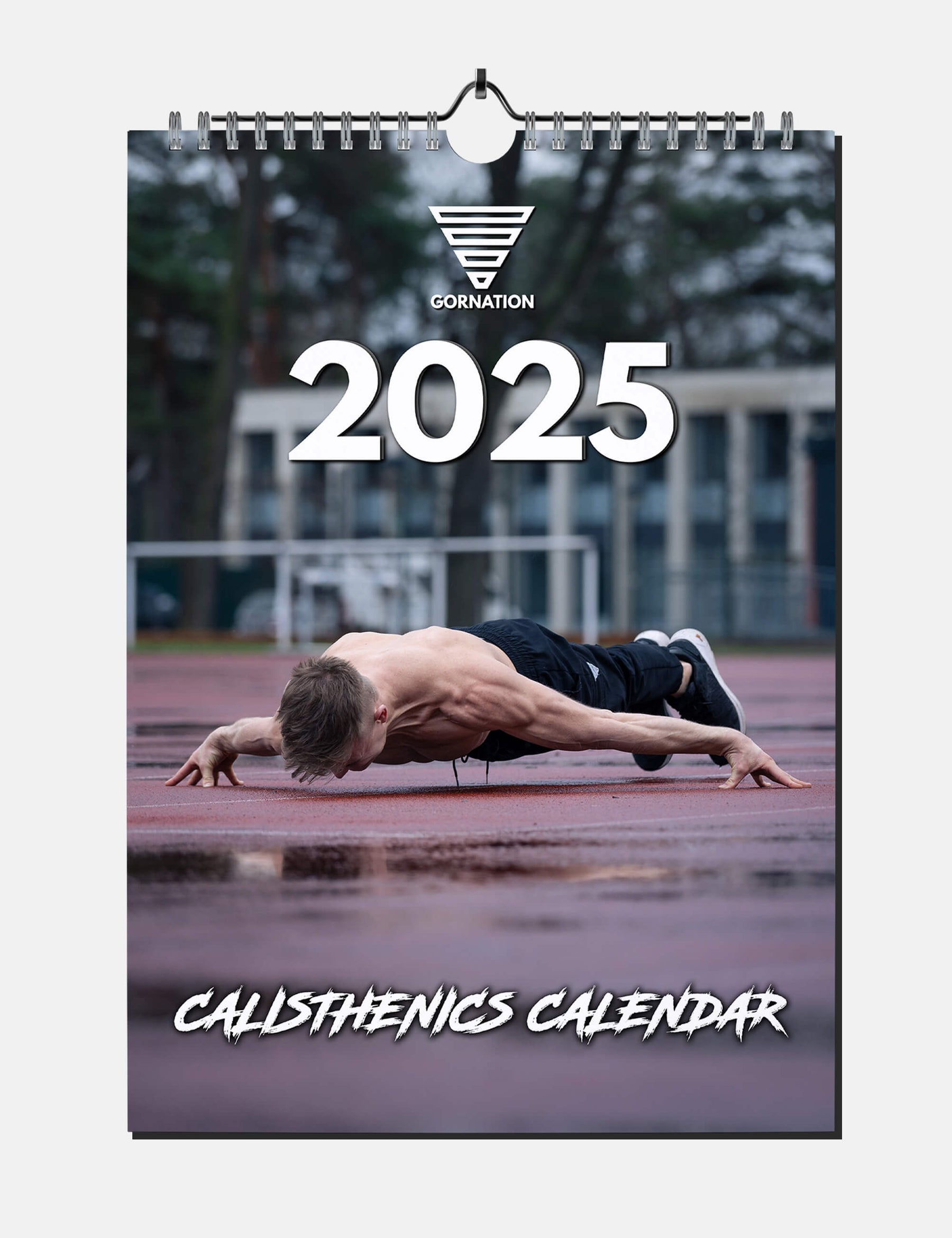 Calendario da parete Calisthenics 2026