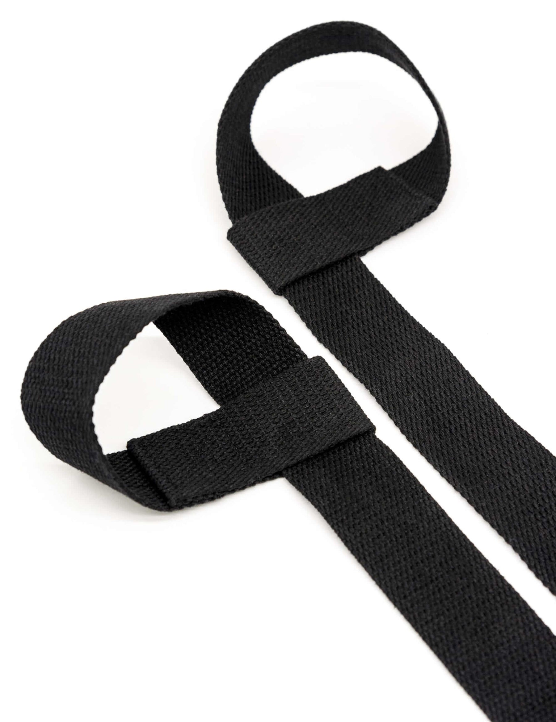 Detail shot for the black cary straps by gornation.