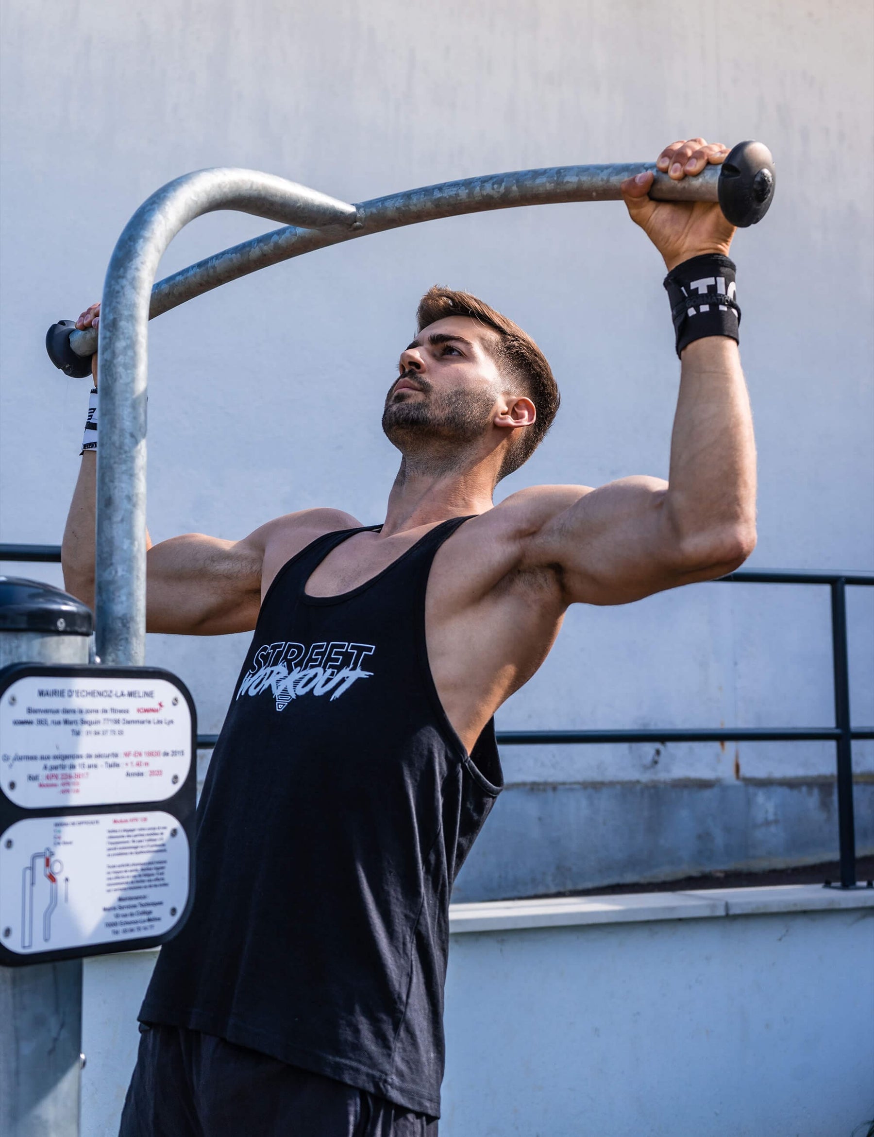 Débardeur Stringer Street Workout Homme