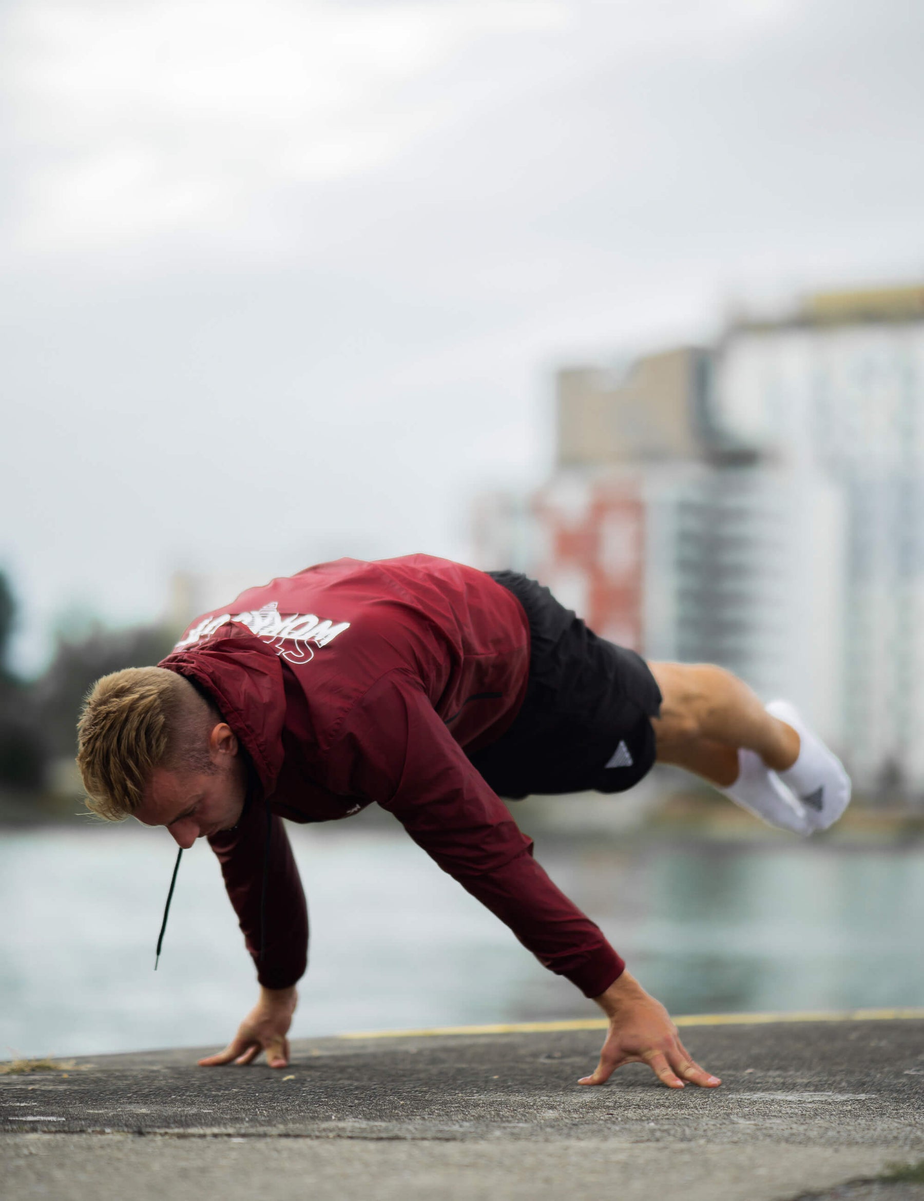 Giacca Street Workout Leggera Uomo