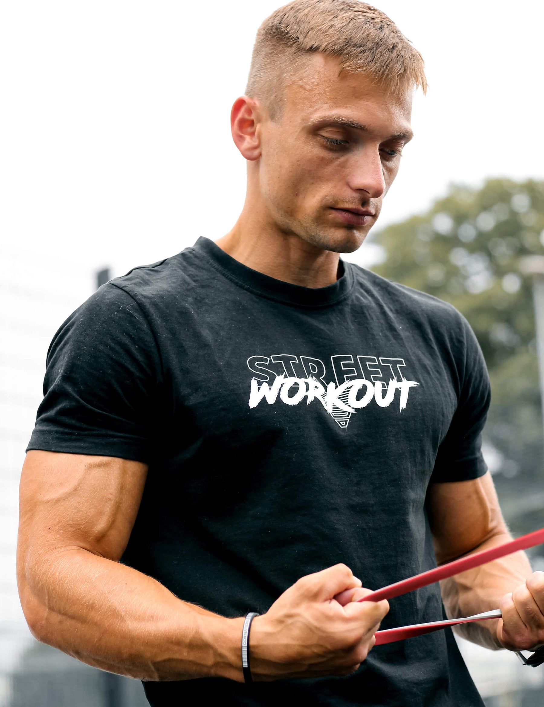 Street Workout Shirt Herren