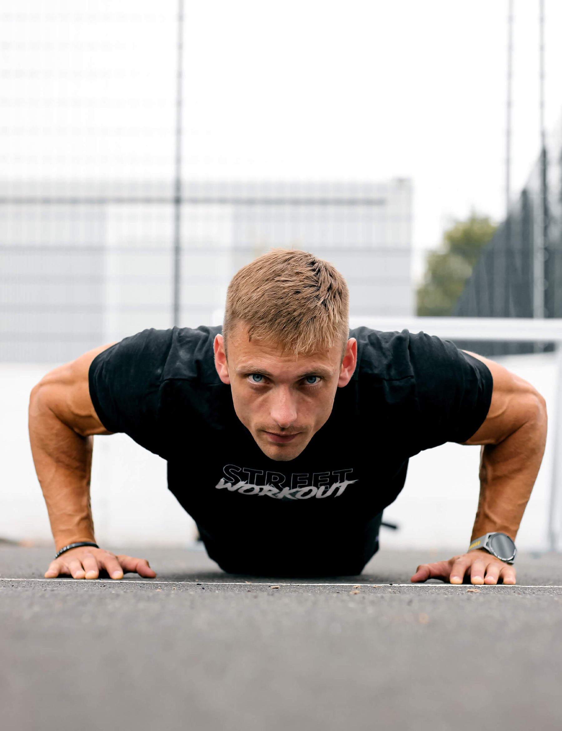 Street Workout Shirt Herren