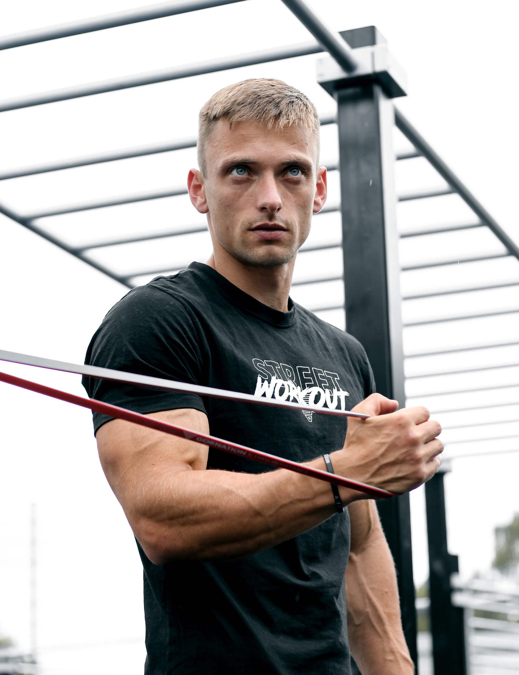 Street Workout Shirt Herren