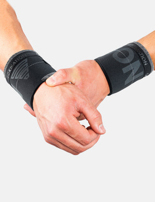 Performance Wrist Wraps - Black/Grey