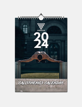 Calisthenics Wall Calendar 2024