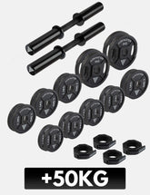 Parts of the GORNATION dumbbells and GORNATION weight plates