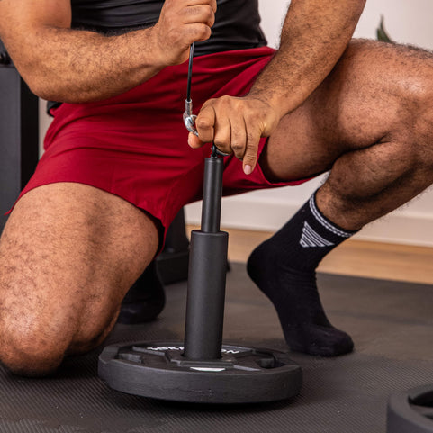 COMPATIBLE WITH ALL WEIGHT PLATES