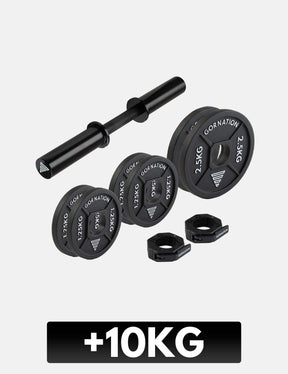 Dumbbell with Clips (Set of 2)