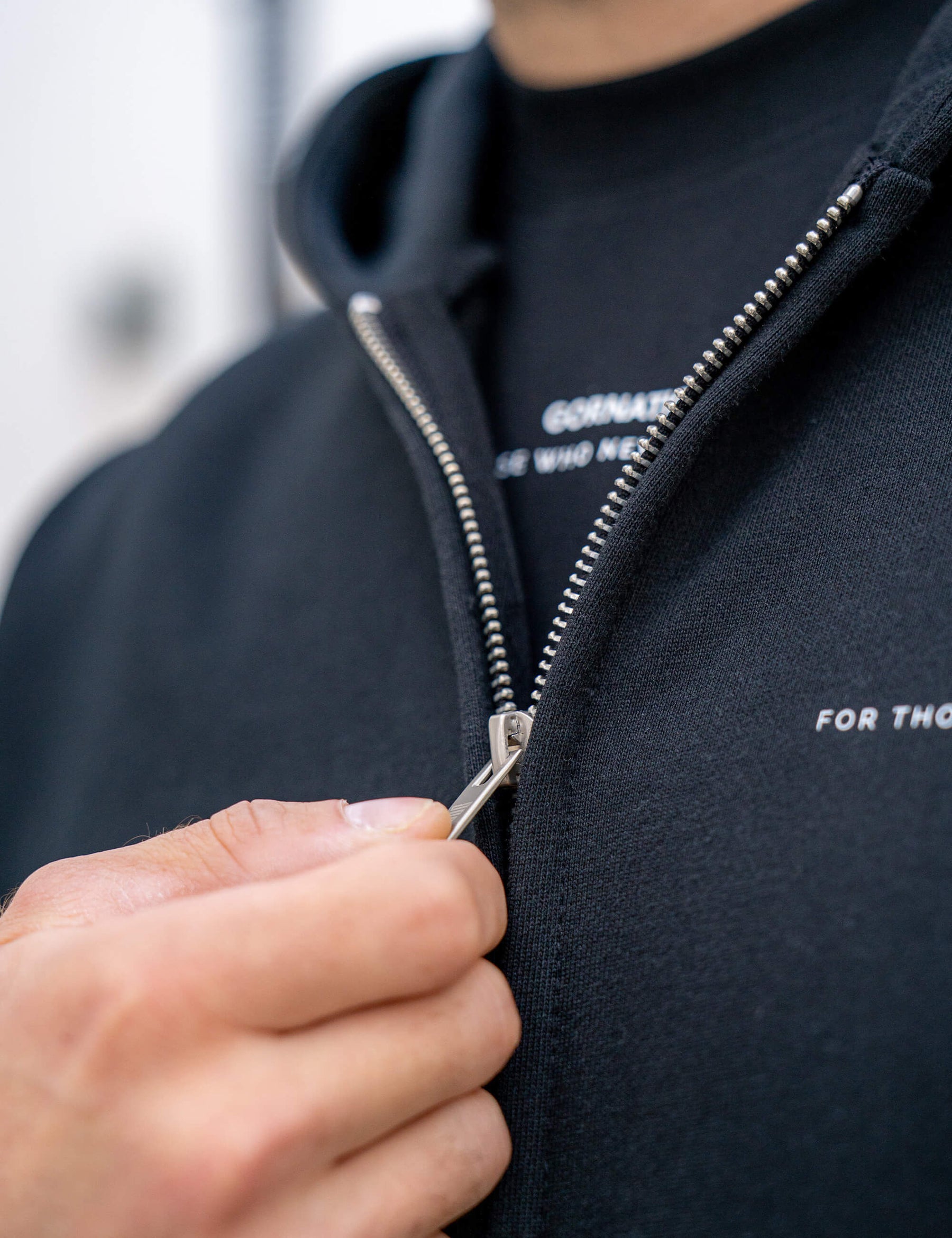 Anime Oversized Zip Jacket Balance