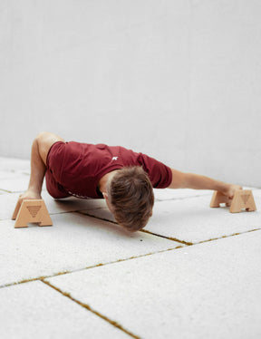 Parallettes en Bois Compactes