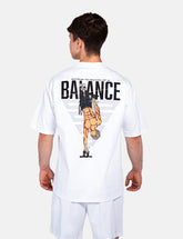 Maglietta Anime Oversize Balance Uomo