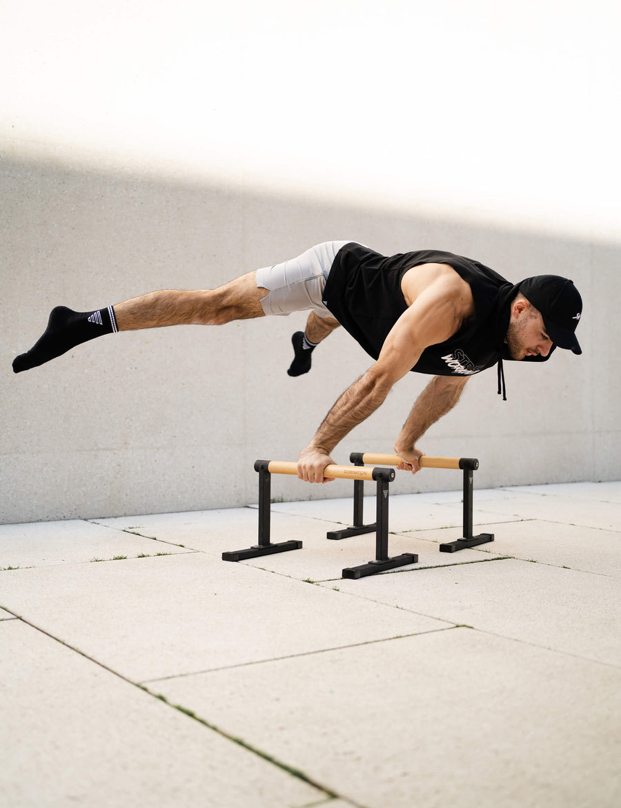 Parallettes Max für Calisthenics Home & Outdoor Workout GORNATION