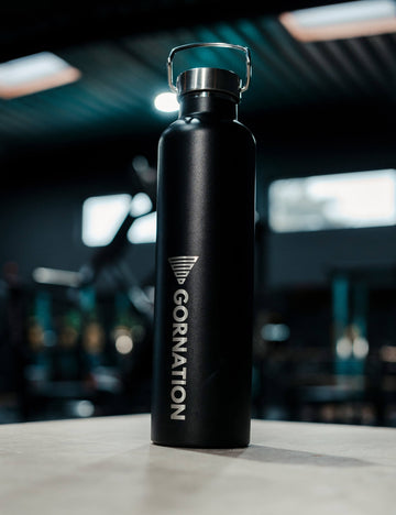 1L Edelstahl Trinkflasche mit Doppel-Isolierung