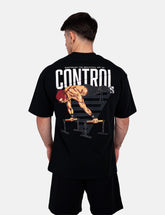 Anime Oversized T-Shirt Control Men