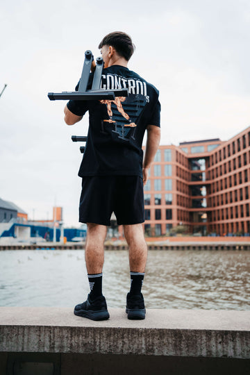 Streetwear T Shirt 205 Anime Oversized Shirt Control Calisthenics