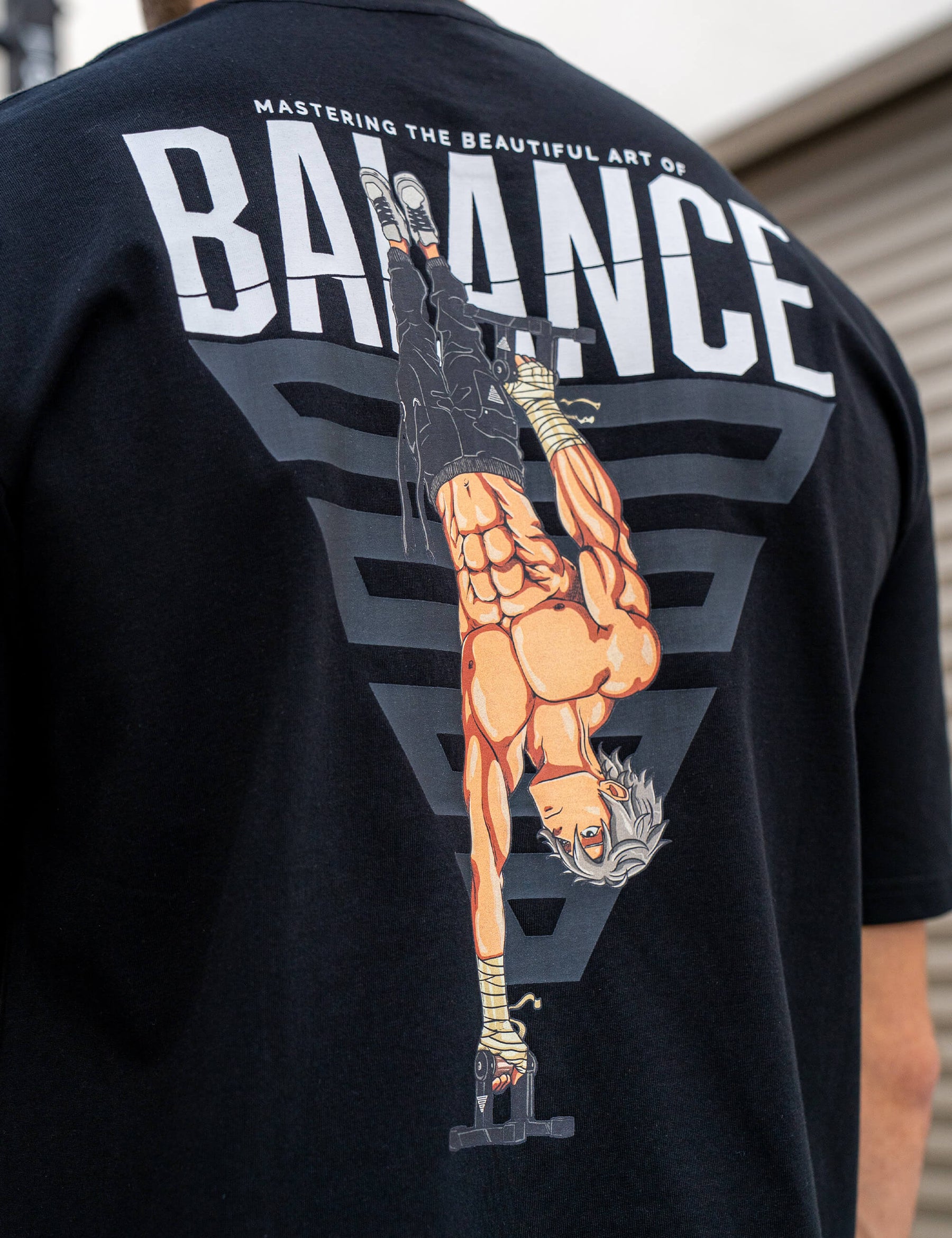 Anime Oversized T-Shirt Balance