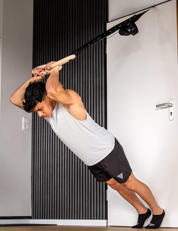 Ancre De Porte Pour Bandes De Musculation – Accessoire D'Entraînement à Domicile, Fixation En Mousse Et Nylon 27,5 Cm