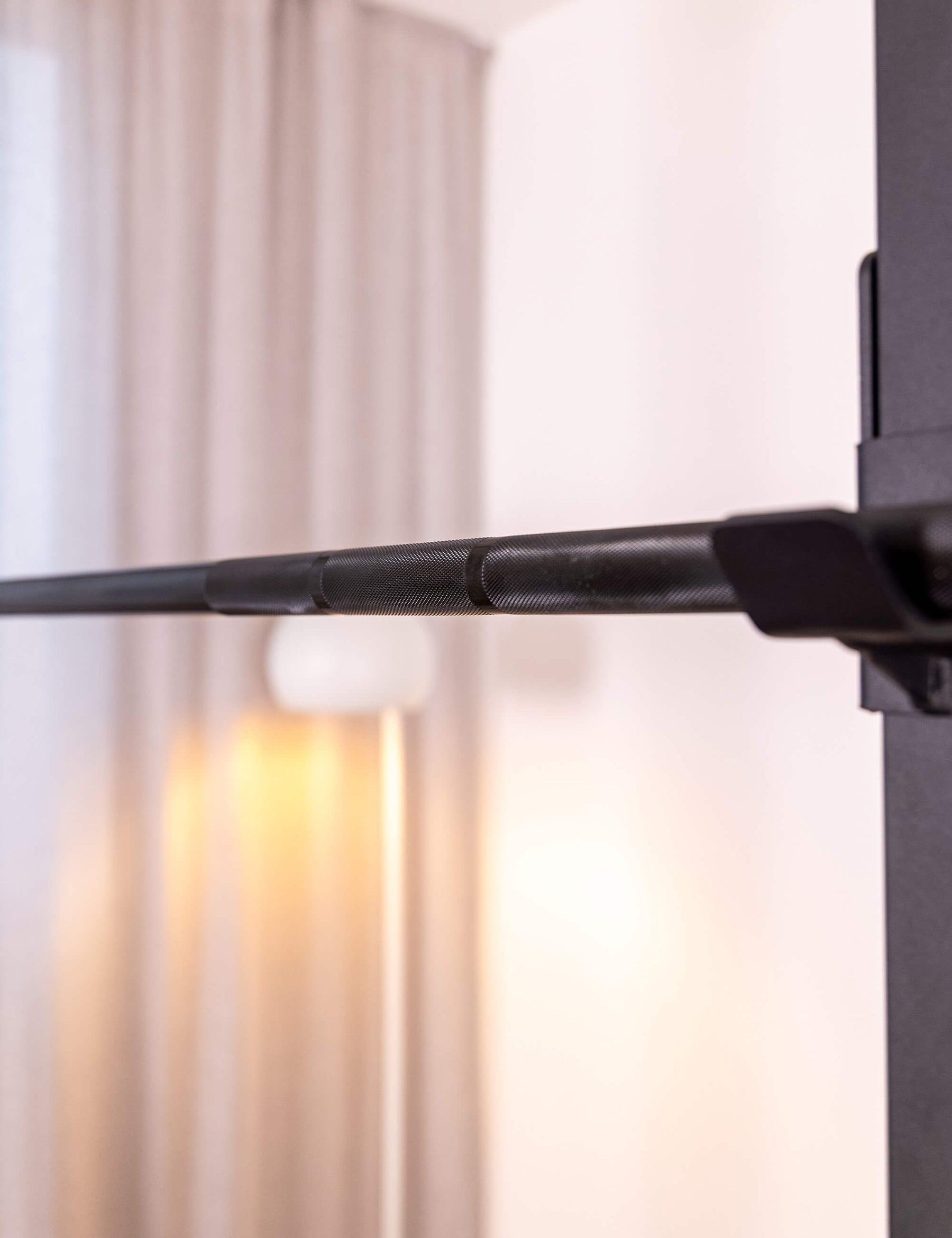 Langhantel mit Verschlüssen