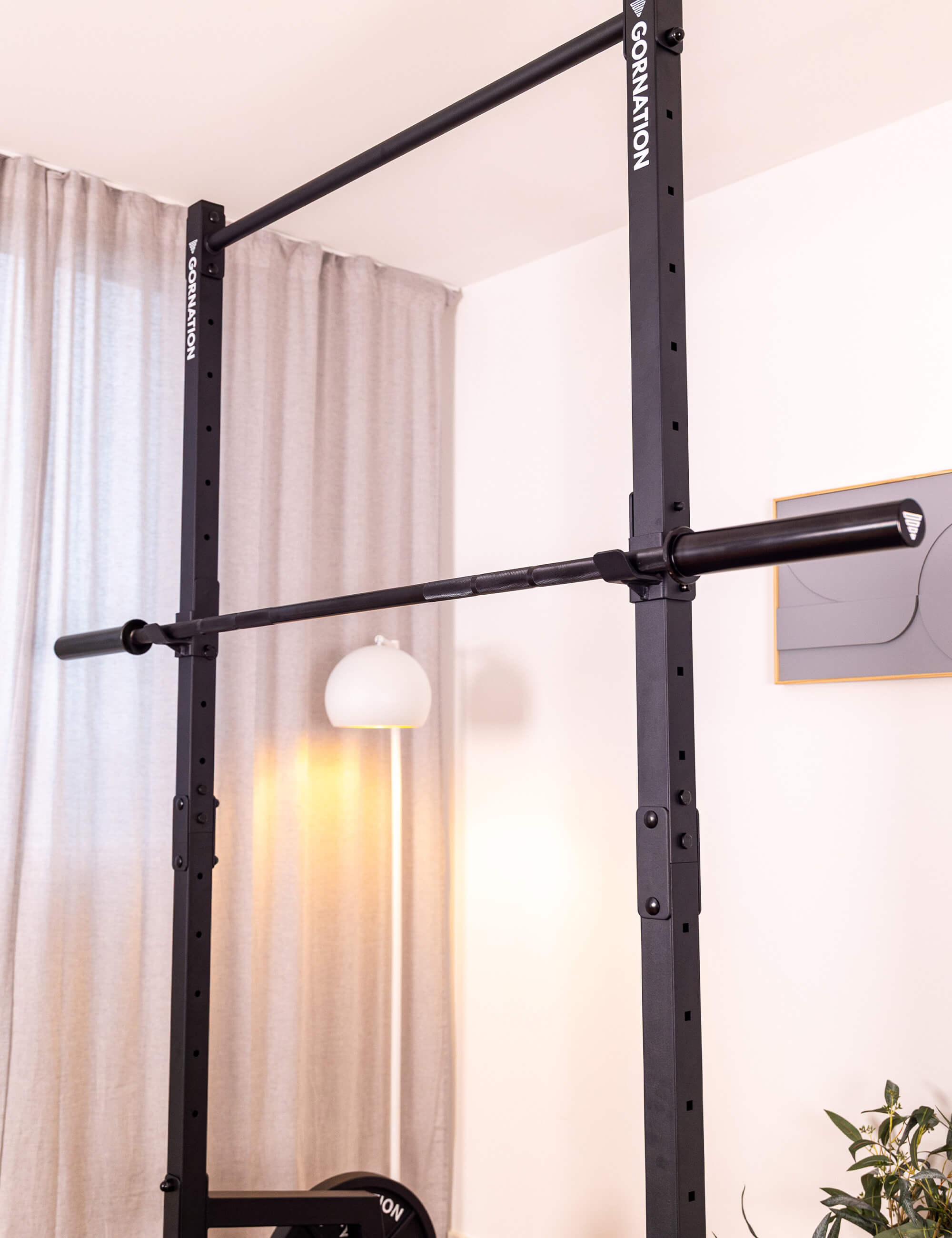 Barbell with Clips for Strength Training | GORNATION