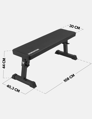 Banc De Musculation ScSPORTS® Pliable – Plat/Négatif – Entraînement Abdominaux – Neuf