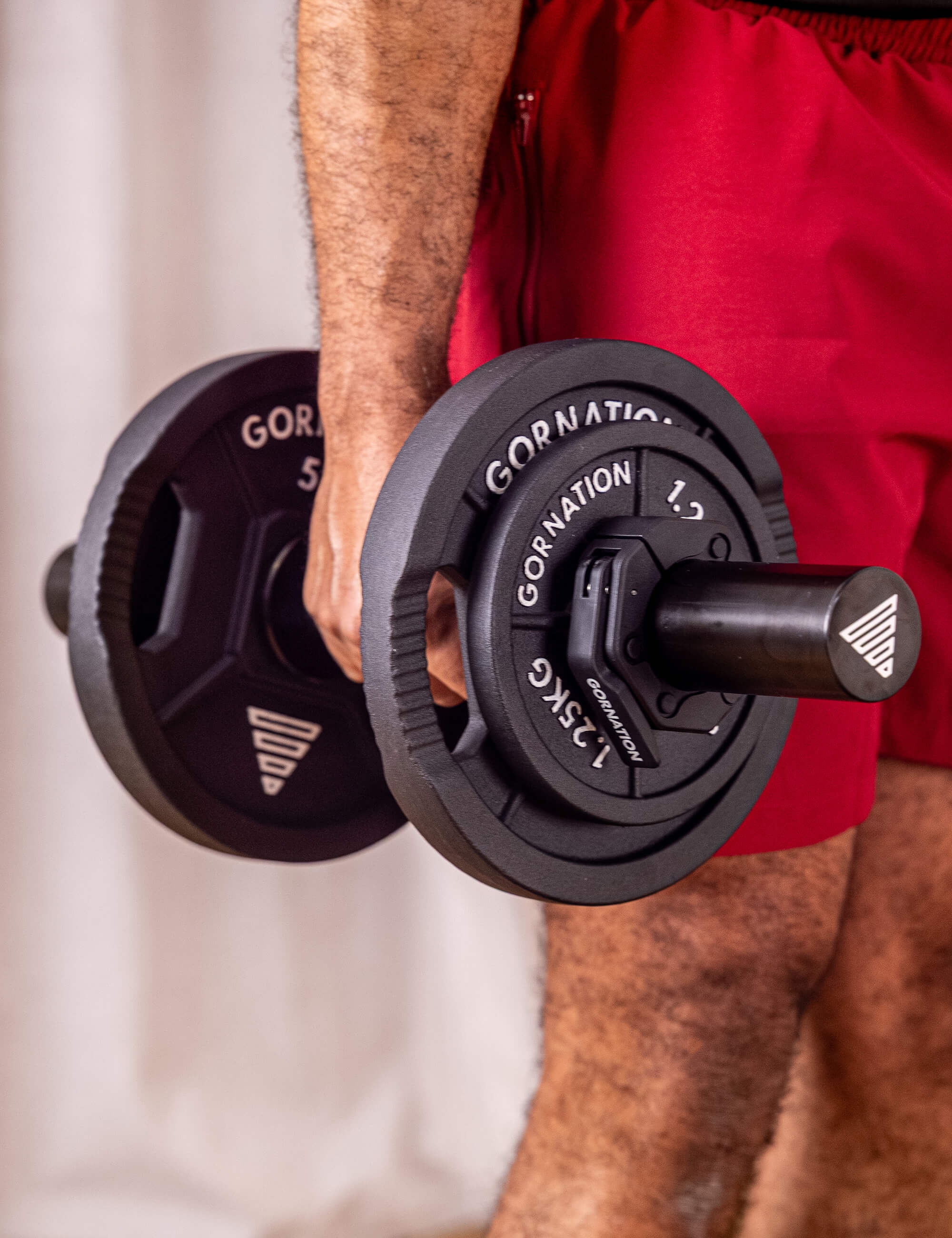 Dumbbell with Magnetic Clips for Home Workouts | GORNATION