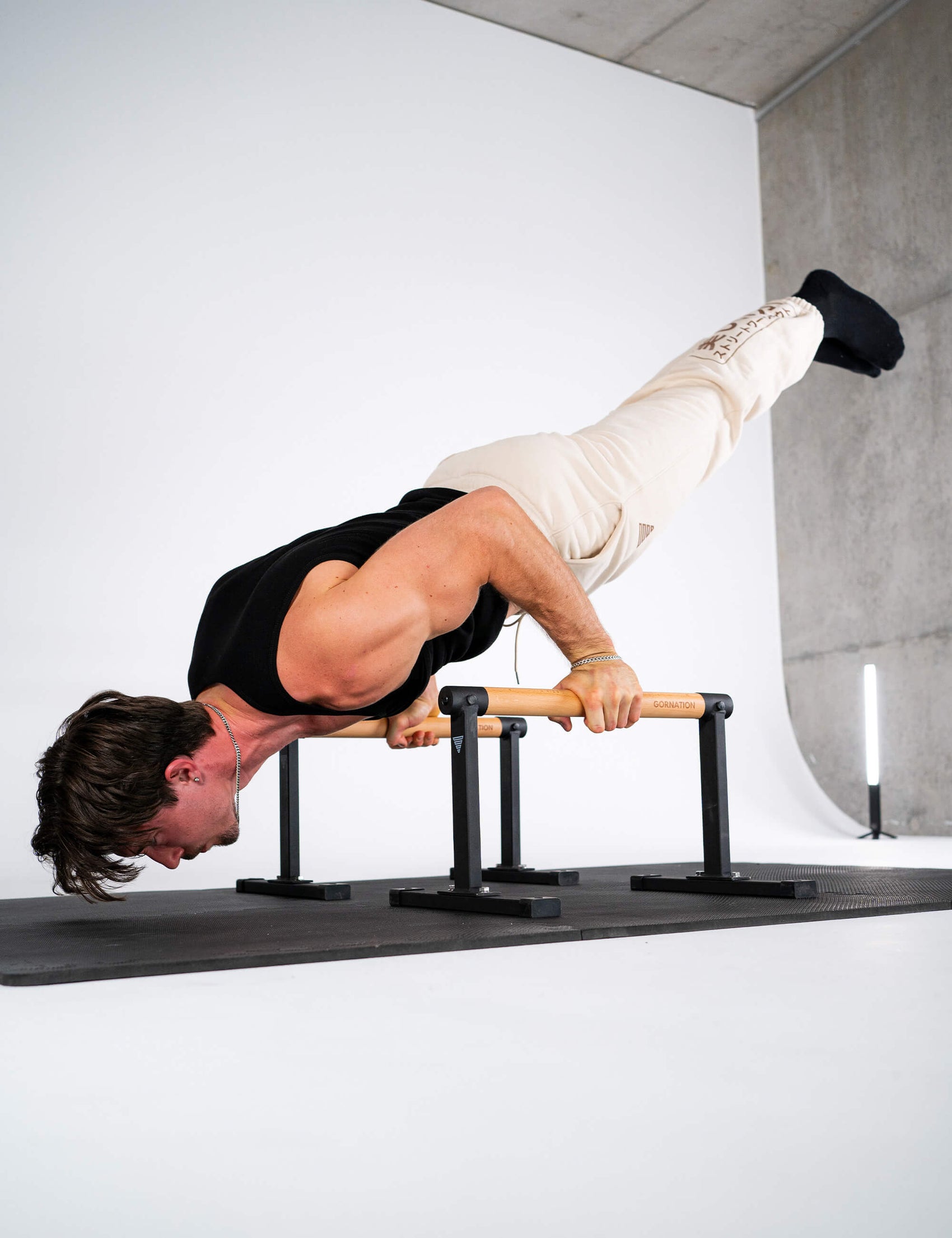 Premium Parallettes Set – 3 Sizes for Calisthenics