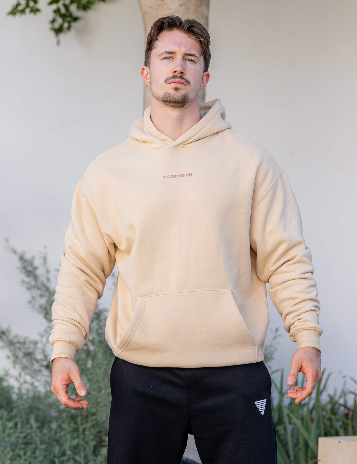Felpa Oversized con Cappuccio Essential