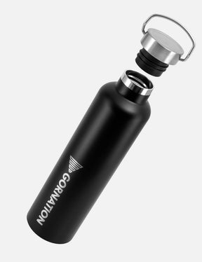 1L Edelstahl Trinkflasche mit Doppel-Isolierung