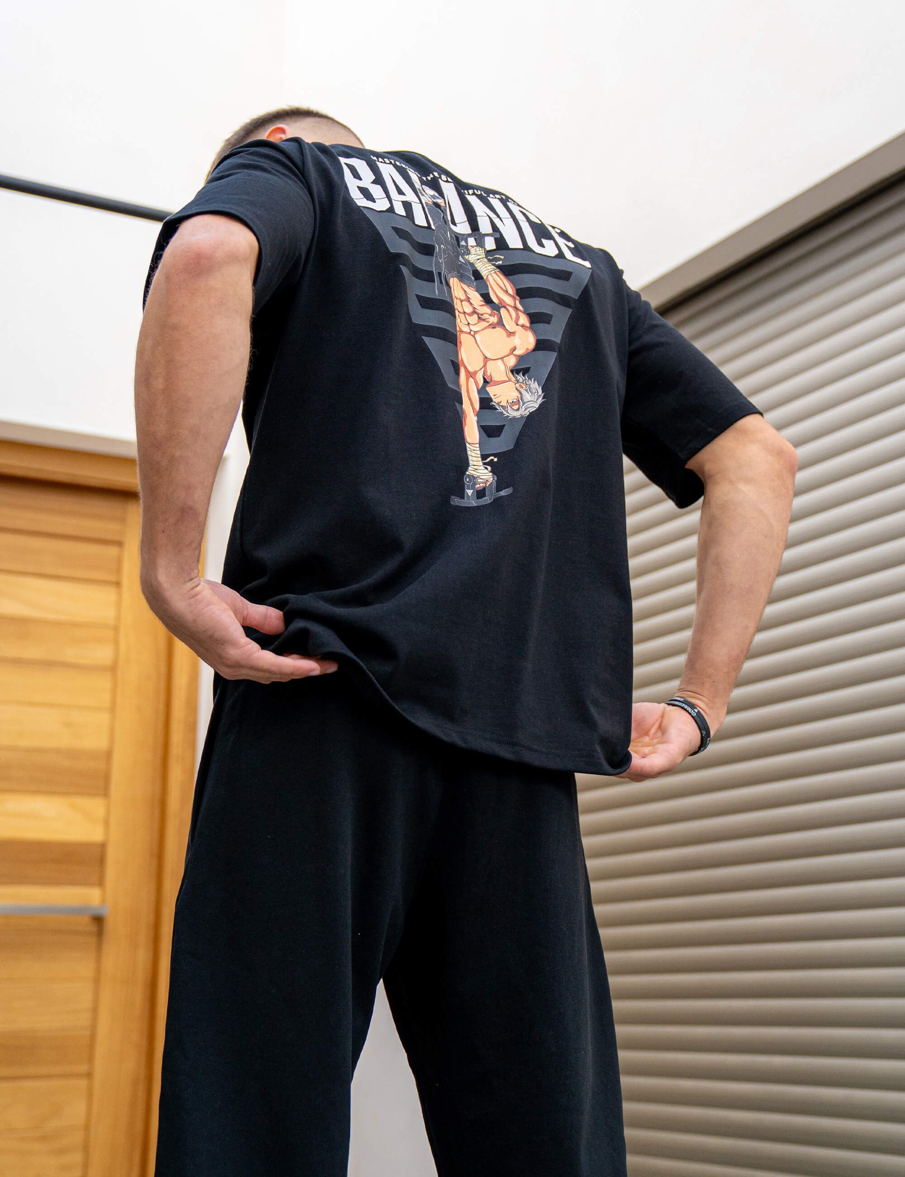 Anime Oversized T-Shirt Balance