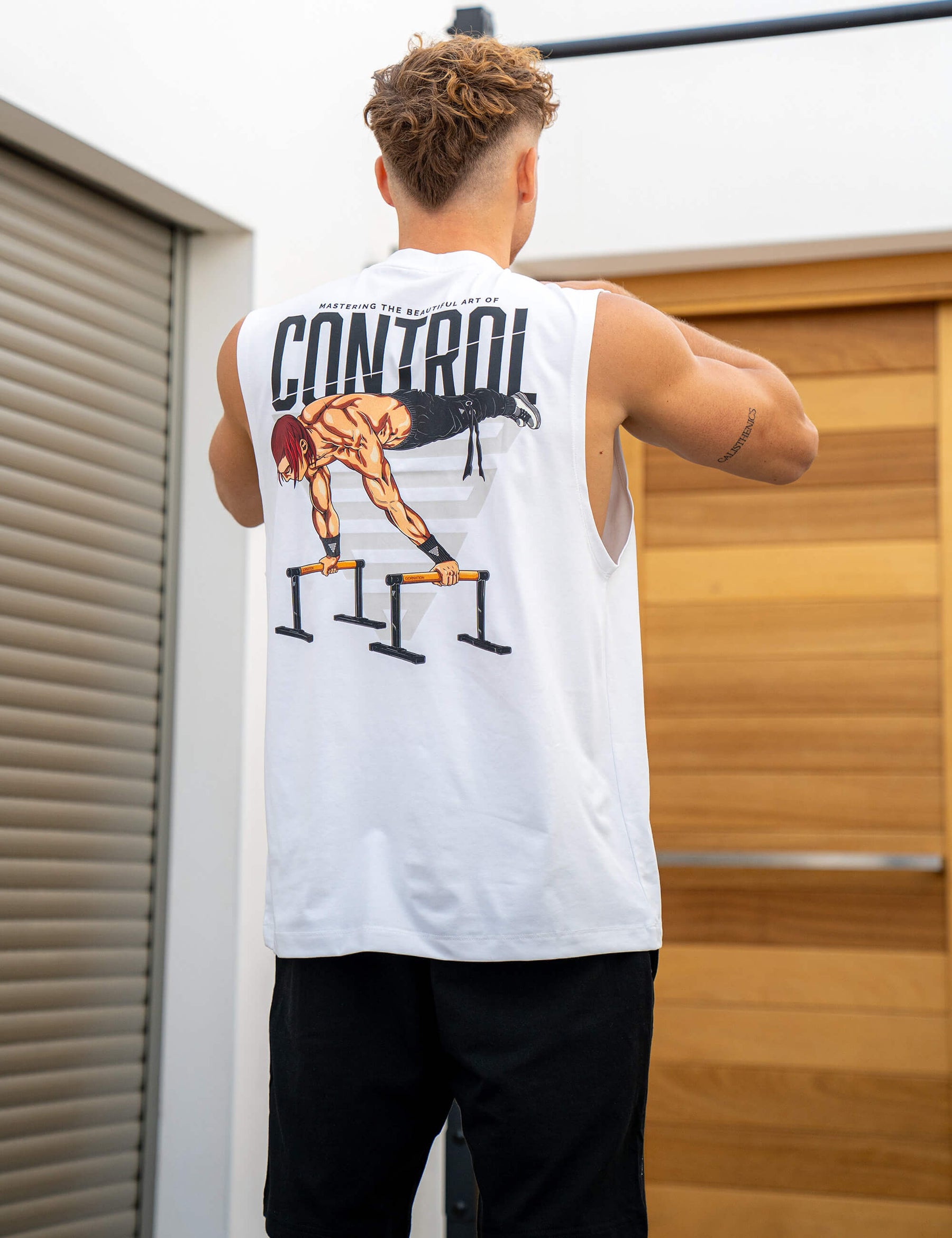 Anime Oversized Tank Top Control