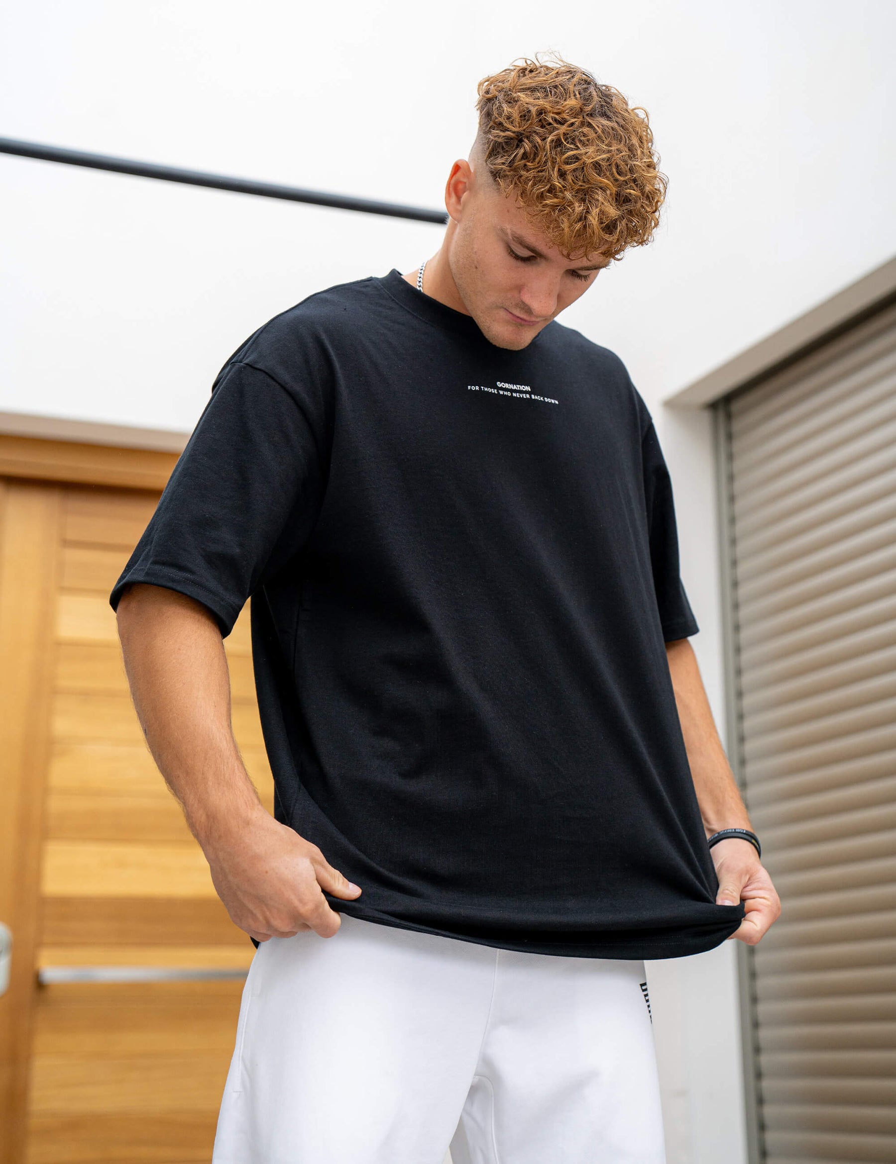 Anime Oversized T-Shirt Control