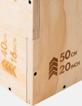Wooden Plyo Box